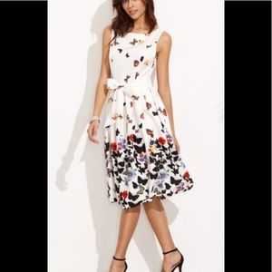 Beautiful floral print dress